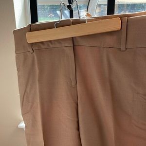 good use condition Ann Taylor, wide leg trousers, caramel color size 14